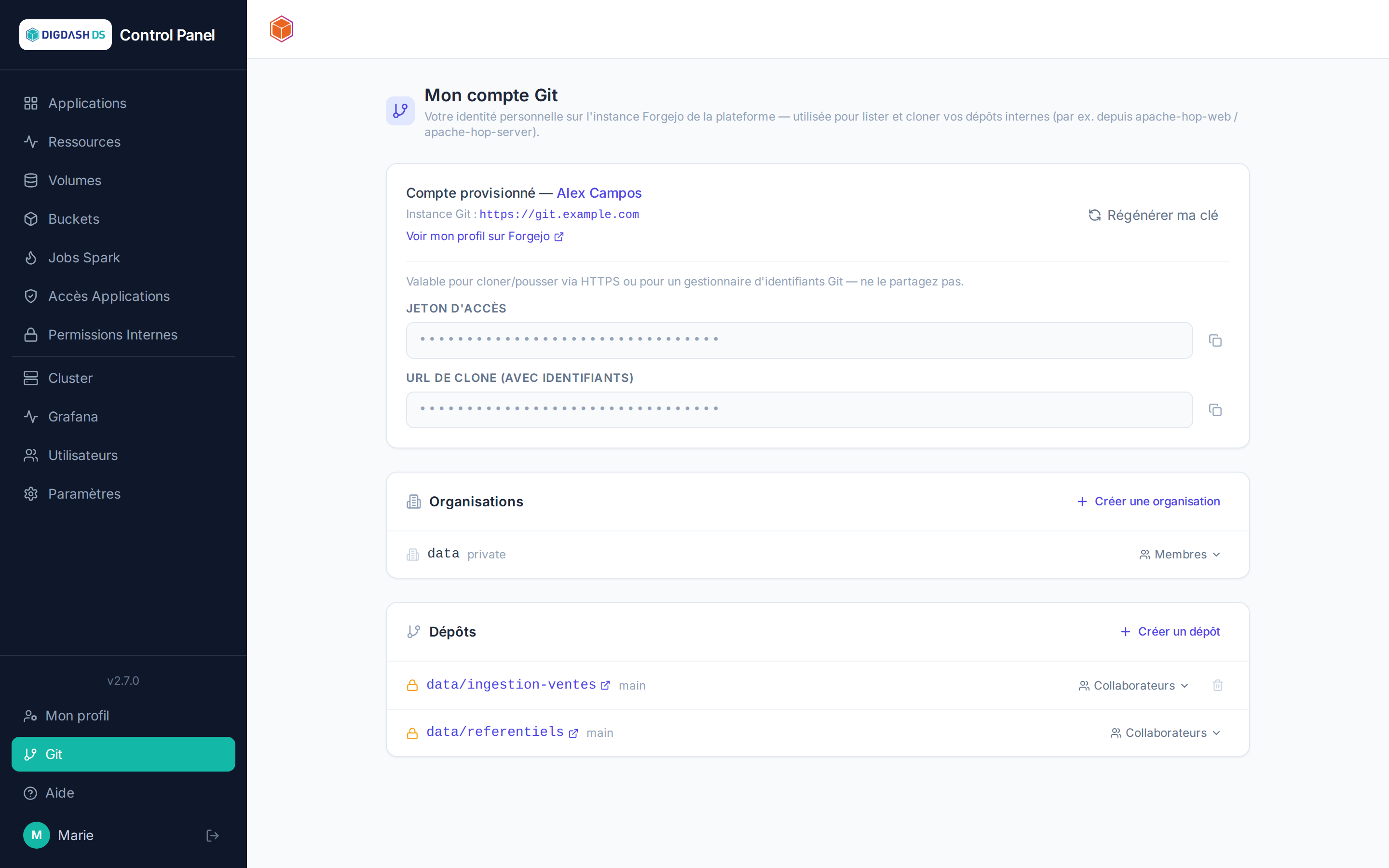 Page Git