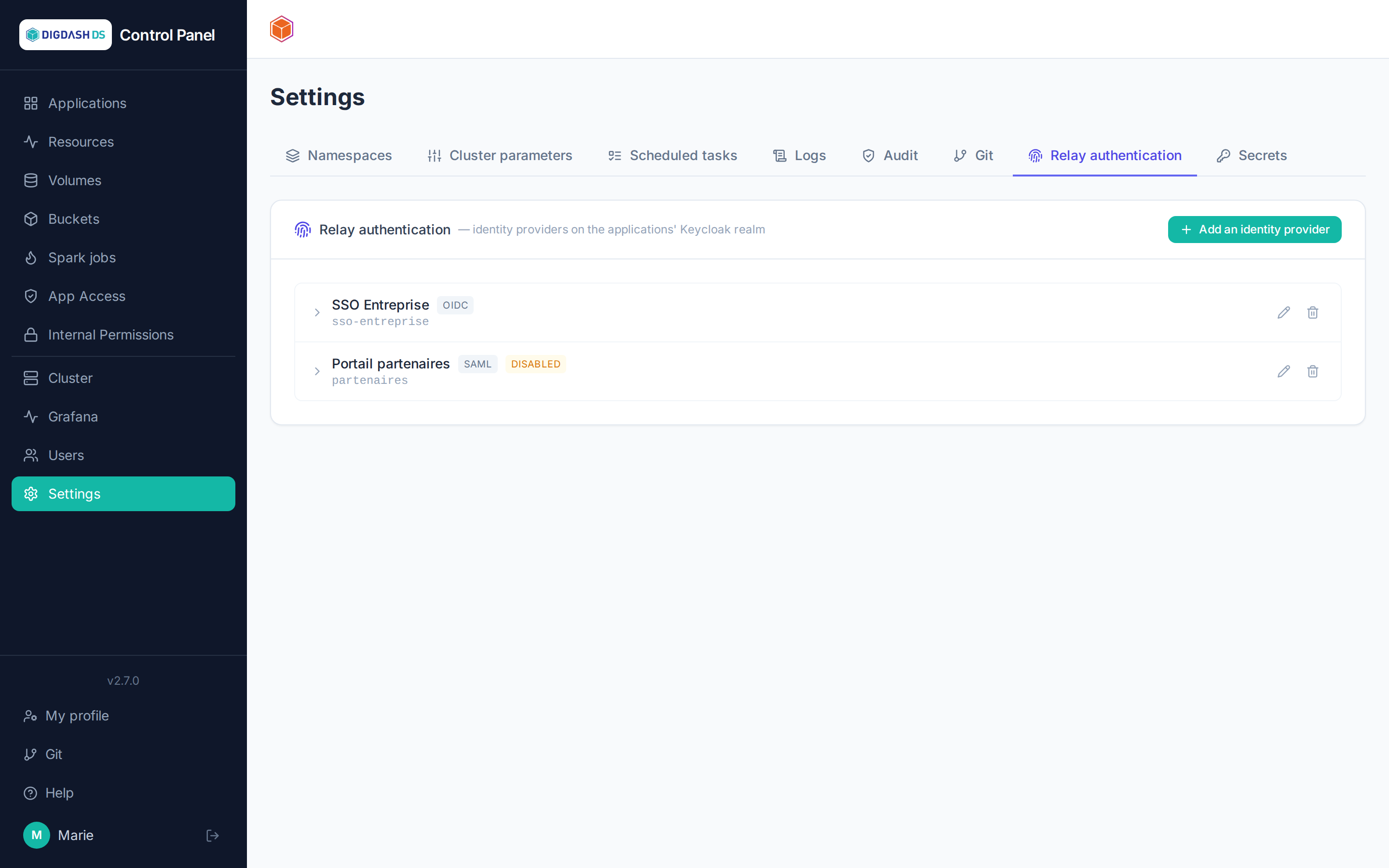 Relay authentication